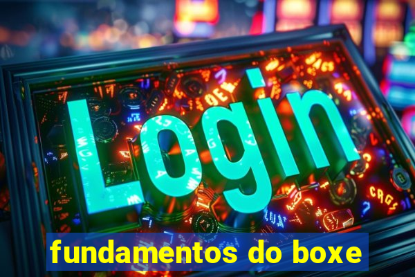 fundamentos do boxe